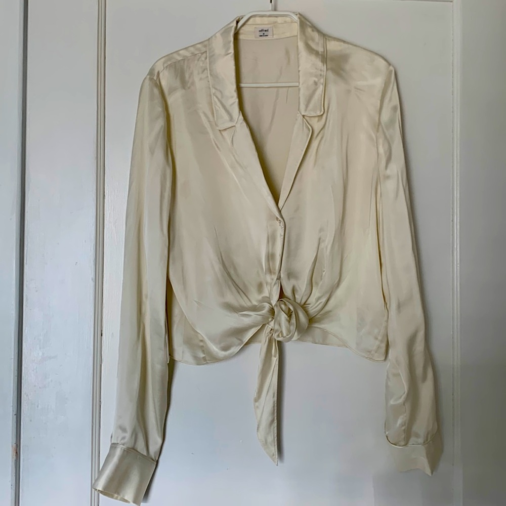 Satin Blouse - Wilfred